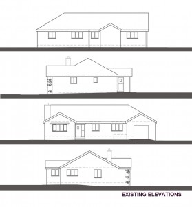 Existing elevations