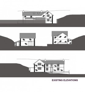 Existing elevations