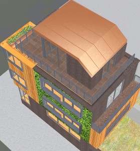 Option:-Roof terrace